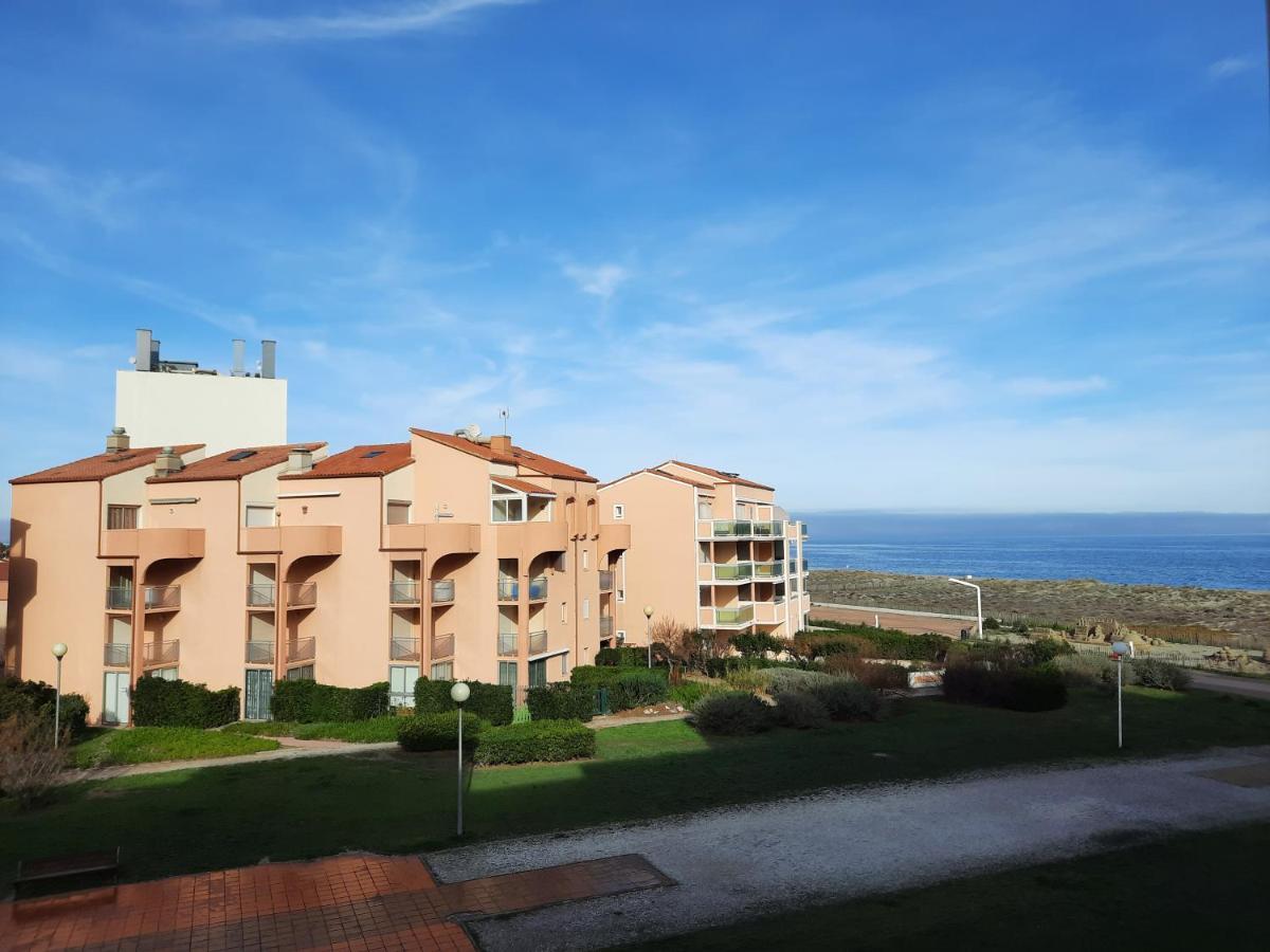 Appartement vue mer, accès direct plage, parking privatif Le Barcarès Esterno foto
