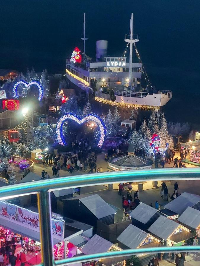 Appartement vue mer, accès direct plage, parking privatif Le Barcarès Esterno foto