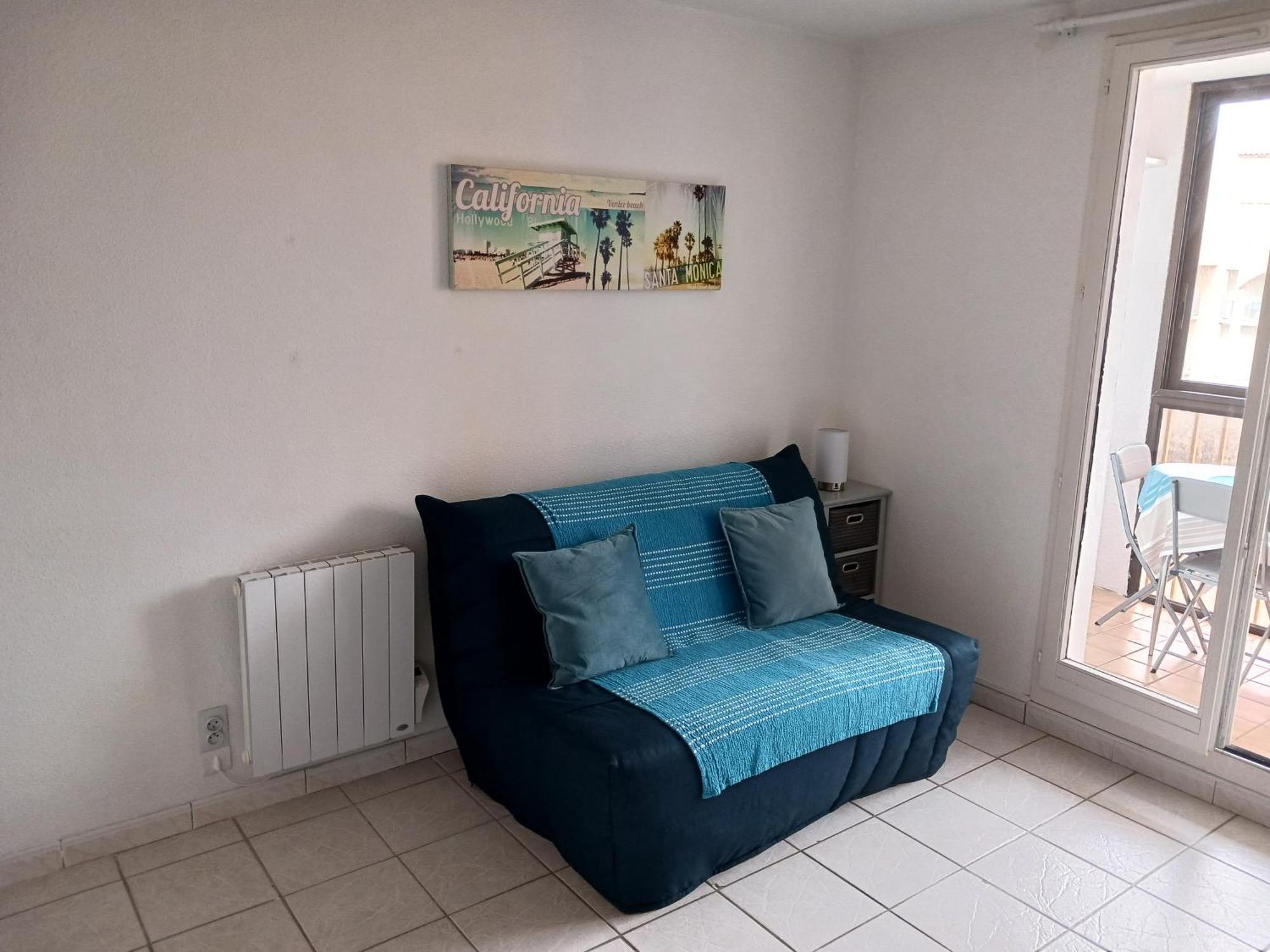 Appartement vue mer, accès direct plage, parking privatif Le Barcarès Esterno foto